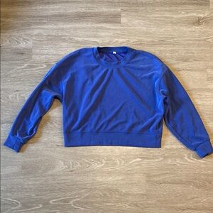 Blue Crewneck Sweatshirt